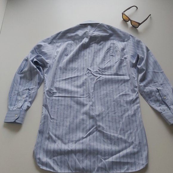 Jos A. Bank Striped Long Sleeve Button Up Shirt - Picture 5 of 11